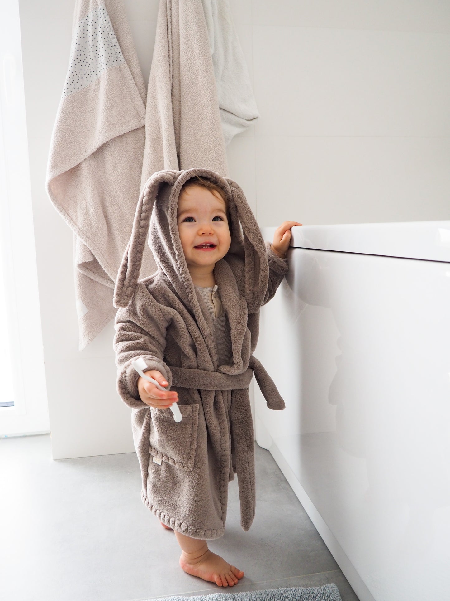 バニーバスローブ