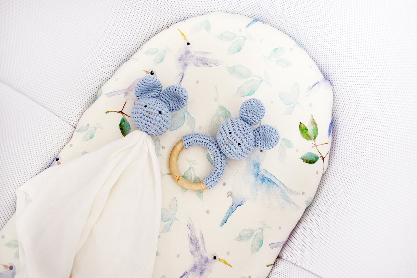 バニー ぬいぐるみ付きガーゼXL