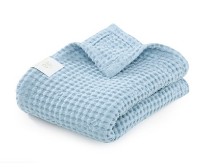 【新品未使用アウトレット品】ワッフルブランケット