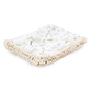 ポンポン付きサマーブランケット